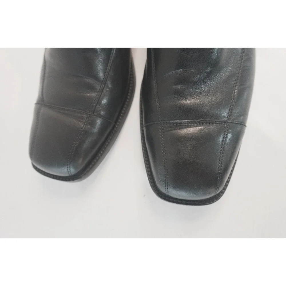Johnston & Murphy Men's 9M H8 Slip‎ On Black Shoes Loafers  20-7507 Brazil C4
